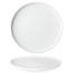 maison cyna - assiette plate à rebord mince 33cm - porcelaine personnalisable -opt2133